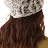 Maison Martin Margiela Knit Pom Pom Hat in Gray - Lyst