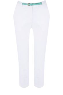 Oasis Cotton Sateen Crop Trouser - Lyst