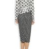 Rag & Bone Rani Printed Jersey Dress in Gray (black) - Lyst