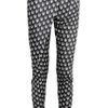 Rag & Bone Rani Printed Jersey Pants in Gray (black) - Lyst