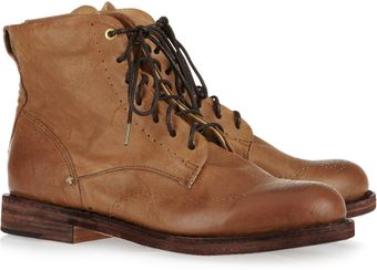 Rag & Bone Wessex Leather Laceup Boots - Lyst