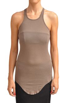 Rick Owens Tank Top Jersey and Silk - Lyst