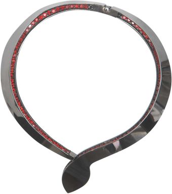 Roberto Cavalli Shine Snake Necklace - Lyst