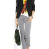 Theory Yaisa Jersey and Leather Jacket in Black - Lyst