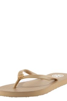 Tory Burch Logo Rubber Flipflop - Lyst
