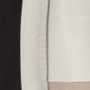 Victoria Beckham Paneled Stretchcrepe Dress in Black - Lyst