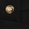 Victoria Beckham Wool Coat in Black - Lyst