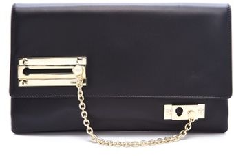 Viktor & Rolf Lock Chain Clutch - Lyst