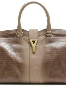 Yves Saint Laurent Medium Cabas Chyc Eastwest Leather Bag - Lyst