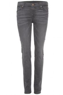 7 For All Mankind Gwenevere Skinny Jeans - Lyst