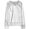 Acne Tegan Silver Pullover in Silver - Lyst