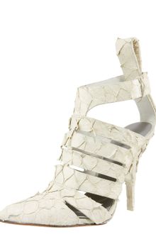 Alexander Wang Bianca Runway Fishskin Sandal - Lyst