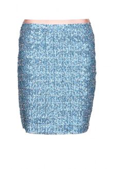By Malene Birger Soave Sequined Skirt - Lyst