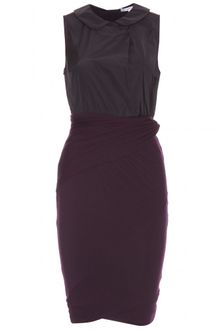 Carven Contrast Dress - Lyst