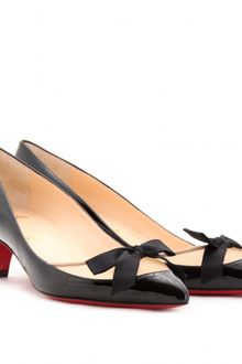 Christian Louboutin Love Me 45 Patent Leather Pumps - Lyst