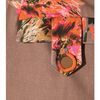 Erdem Sasha Printed Dress in Beige (hazelnut) - Lyst
