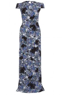 Erdem Aurelia Floral Printed Dress - Lyst