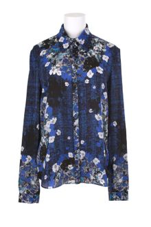Erdem Shirt in Silk Crepe - Lyst