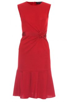 Giambattista Valli Dress with Gathered Appliqué Trim - Lyst