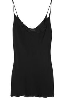 Giorgio Armani Double-layered Silk-chiffon Camisole - Lyst