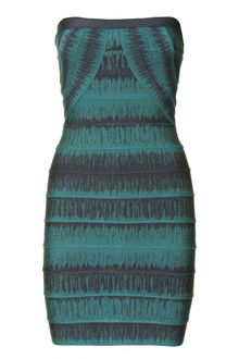 Hervé Léger Hervé Léger Lealy Strapless Bandage Dress - Lyst