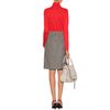 Jil Sander Houndstooth Tweed Skirt in Black - Lyst
