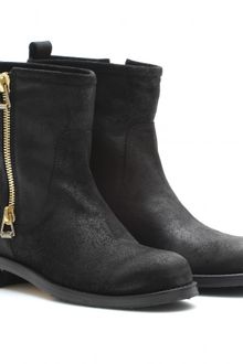 Jimmy Choo Dondo Distressed Suede Ankle Boots - Lyst