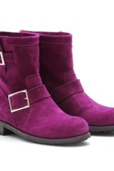 Jimmy Choo Youth Biker Style Boots