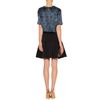 Lanvin Silk Printed Top with Hearts in Blue (blueberry) - Lyst