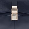 Lanvin Navy For Me Medium Leather Shoulder Bag in Black (navy) - Lyst