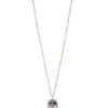 Mango Owl Pendant Necklace in Silver (94) - Lyst