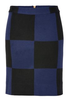 Marc By Marc Jacobs  Multicolored Checkered Skirt - Lyst