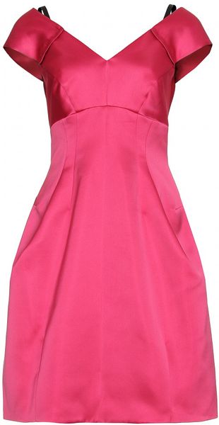 Marc By Marc Jacobs Duchess Satin Cocktail Dress - Lyst