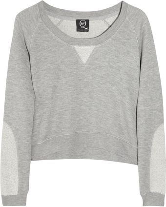 McQ by Alexander McQueen Cropped Jersey Sweater - Lyst