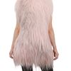 Msgm Kidassia Fur Vest in Pink - Lyst