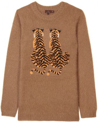 Mulberry Pullover with Tiger Motif - Lyst