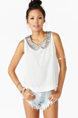 Nasty Gal Sweet Sequin Top