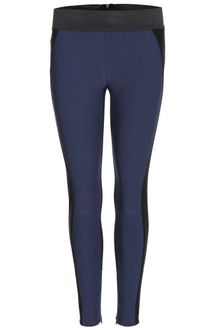 Stella McCartney Two Tone Stretch Trousers - Lyst