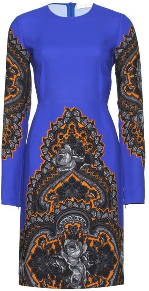 Stella McCartney Printed Sheath Dress - Lyst