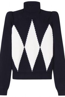 Stella McCartney Two Tone Knit Pullover - Lyst