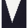 Stella Mccartney Two Tone Knit Pullover in Blue (navy) - Lyst