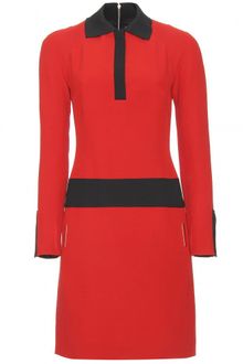 Victoria Beckham Victoria Beckham Color Block Shift Dress - Lyst
