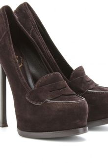 Yves Saint Laurent Tribtoo 105 Platform Loafers - Lyst