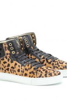 Yves Saint Laurent Malibu Haircalf Sneakers - Lyst
