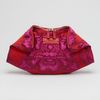 Alexander Mcqueen Demanta Big Flower Clutch in Red (pink red) - Lyst
