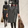 Burberry Fox Detail Ruched Belt in Red (bordeaux) - Lyst
