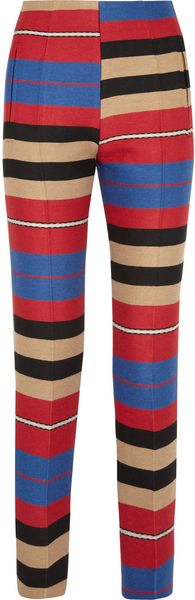 Carven Striped Ottoman Pants - Lyst