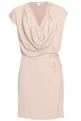 Diane Von Furstenberg New Reara Draped Dress