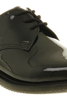 Dr. Martens Pointed 3 Eye Shoe Black Patent Leather - Lyst