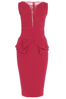 Elie Saab Sl W Lace Insert Sht Drs 21 - Lyst